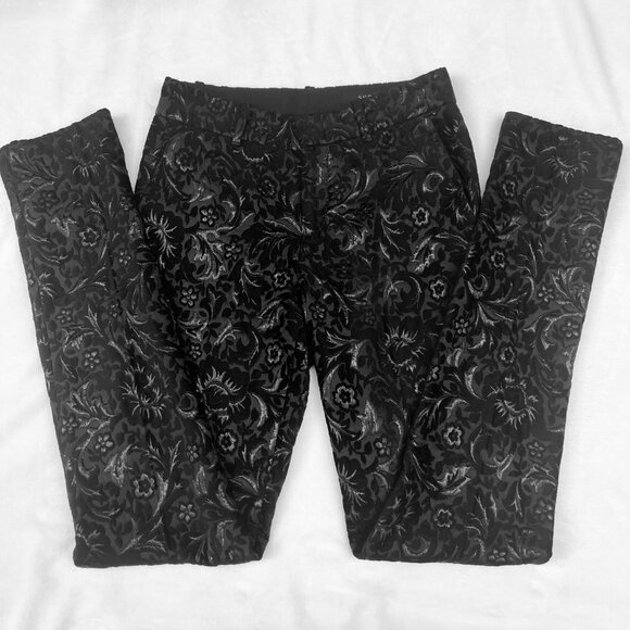 GUCCI Jacquard Hight waist Black Pant IT38 US4 - Picture 5 of 14